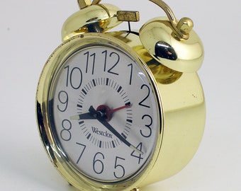 Vintage Westclox "Baby Belle" alarm clock - New-in-Box!