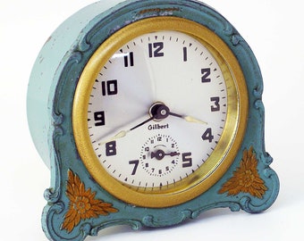 Refurbished 1933 Gilbert alarm clock, made in the USA!!