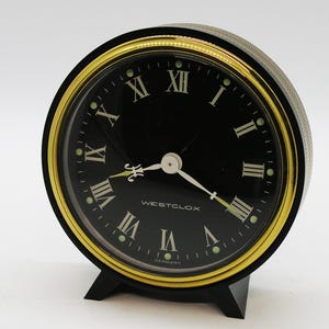 New-in-box 1971 Westclox "Devon" alarm clock, with warranty!