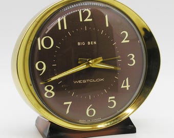 Restored 1978 Big Ben "Fashion Brite" alarm clock, with warranty!!