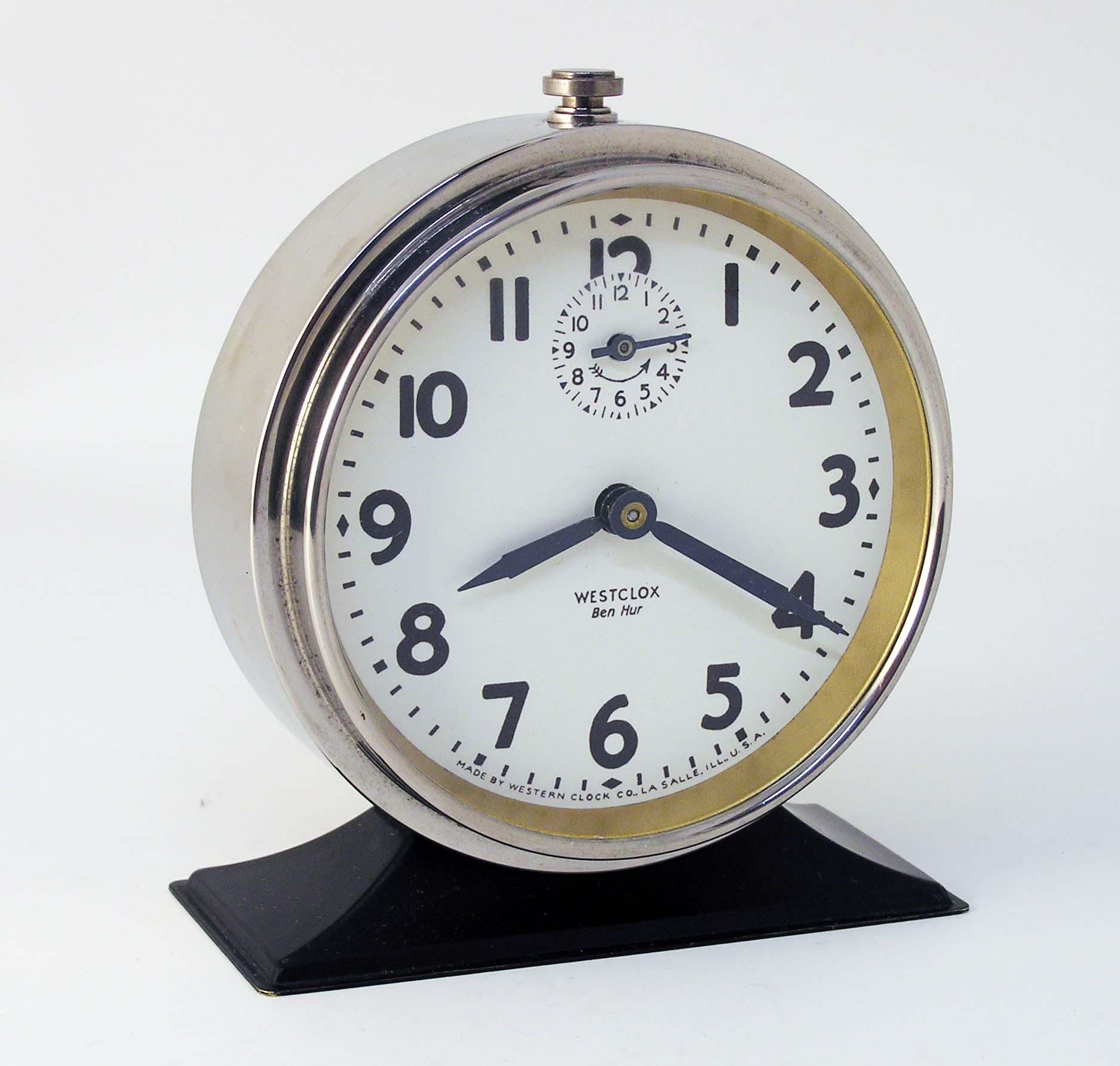 Westclox Ben Hur 1926年 アンティーク目覚まし時計 Westclox Ben Hur - Etsy