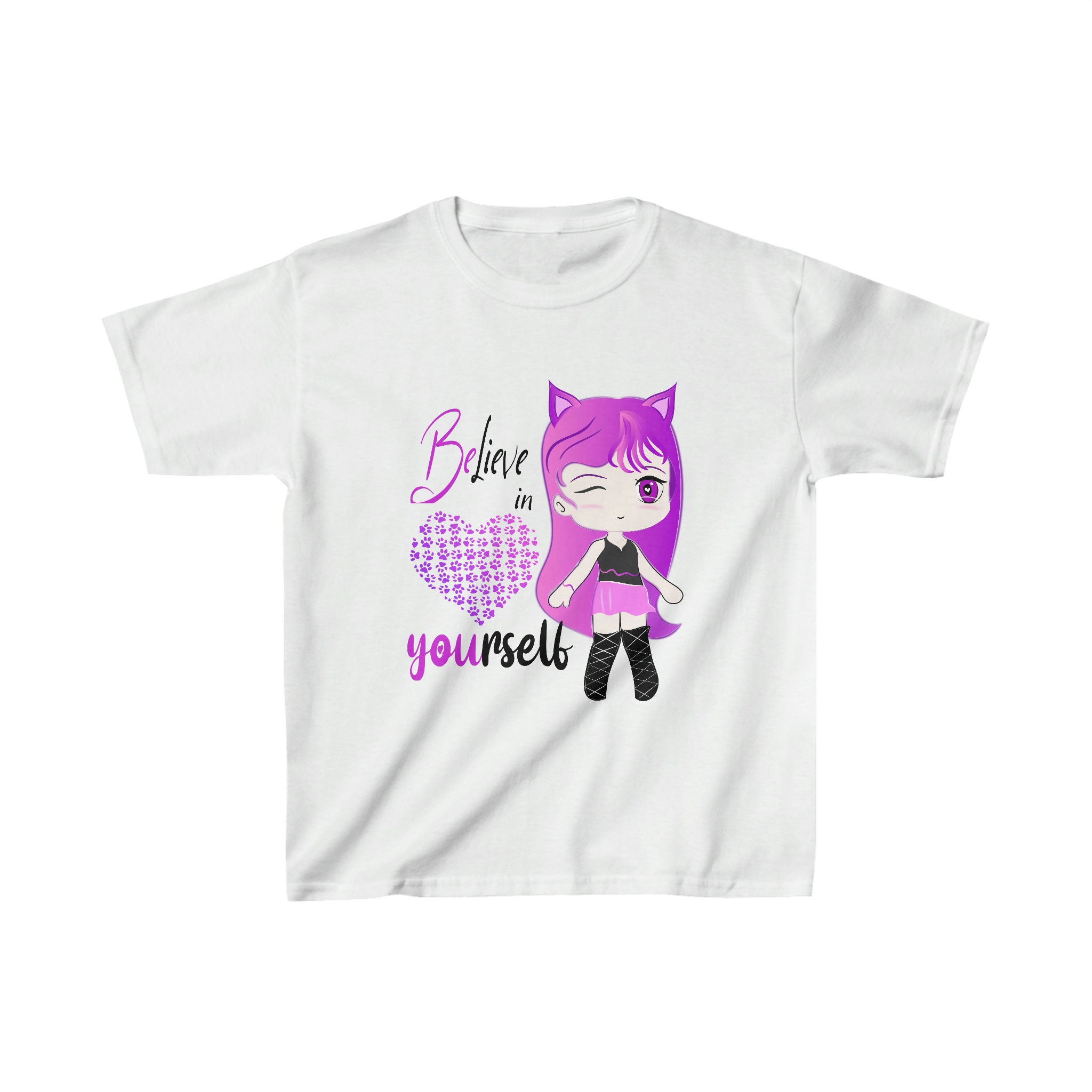 Gacha Life Girl T-shirt, série Gacha Club, moda coreana fofa