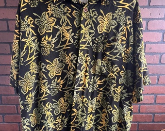 Vintage Hawaiian Men's Shirt XL