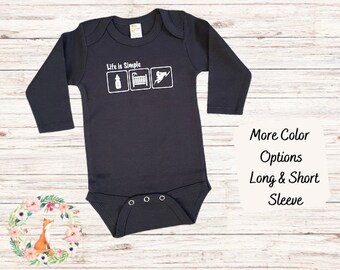 Inktastic Snowmobile Rider Snowmobiling Boys Baby Bib