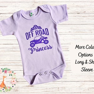 Off Road Princess UTV Baby Bodysuit, Toddler Shirt, Youth Shirt, Offroad Kid, SXS Baby Girl, Side By Side Baby Shower Gift, UTV Girl
