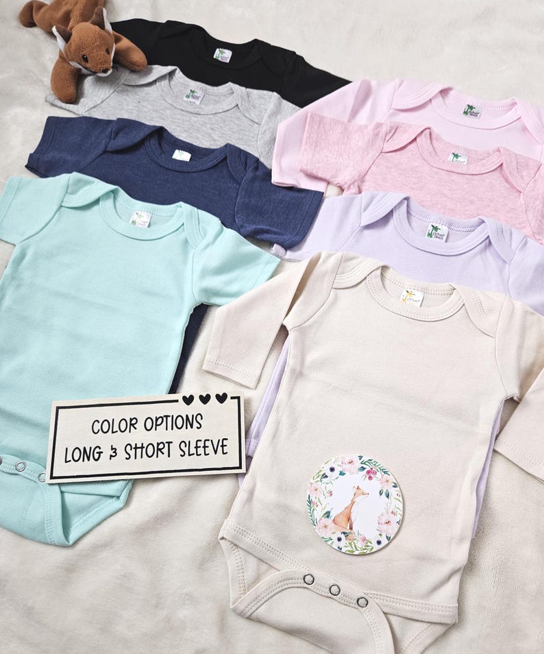 New To The Snowmobile Crew Baby Bodysuit, Baby Announcement image 8