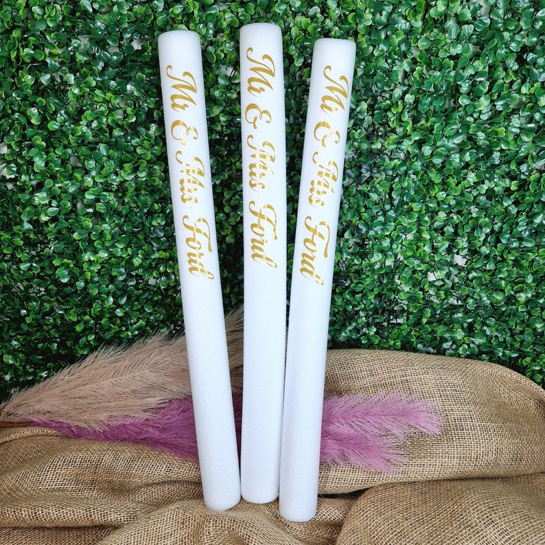 Personalised Foam Glow Sticks, LED Foam Glow Sticks, Party Accesories, Light up the Dancefloor, Custom Glow Sticks, Dancing Props image 10