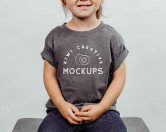 Bella Canvas 3001T Toddler T-Shirt Mockup (Digital Download)