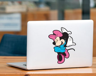 Minie Mouse Laptop sticker, self adhesive water bottle sticker, disney sticker