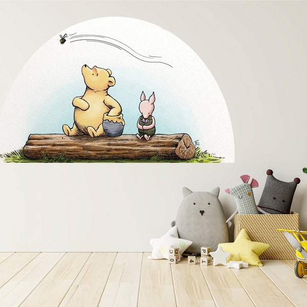 Winnie the Pooh Wall Decal Etsy