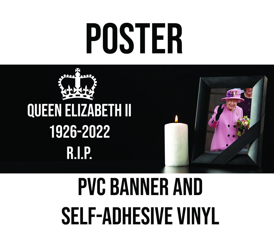 Poster, Queen Elizabeth RIP, Elizabeth 2 the Crown, Her Majesty Art - Etsy