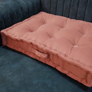 Custom Bench Cushion | Customized Tufted Cushion | Custom Size Window Seat Cushion | Custom French Cushion | Custom Tufted Cushion | Sofa