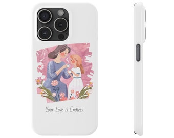 Mother and Daughter iPhone Case - Special Design Phone Cover for Mother's Day Gift