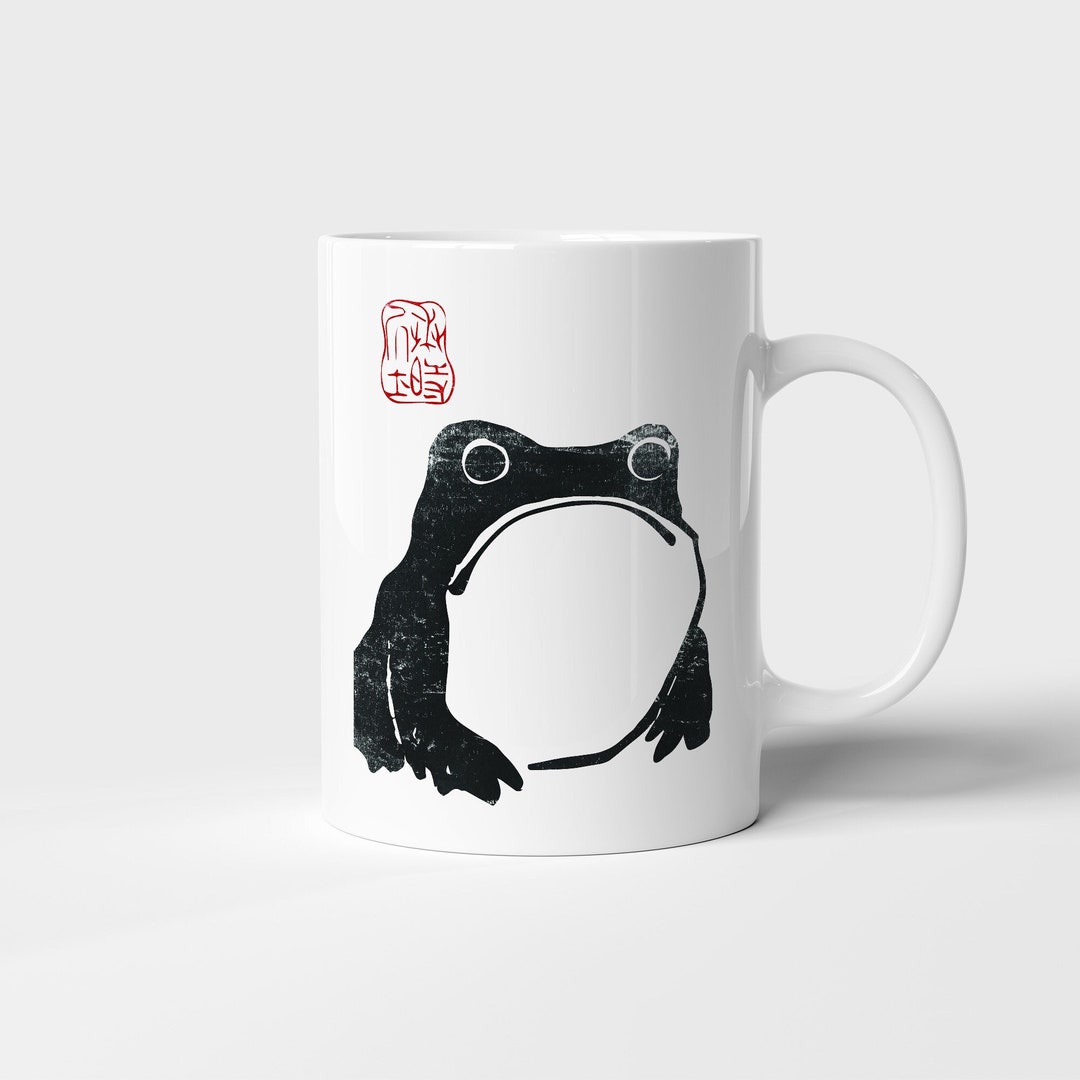 Matsumoto Hoji Frog Coffee Mug | Art Mug | Art Gift | Tea Mug | 11oz ...