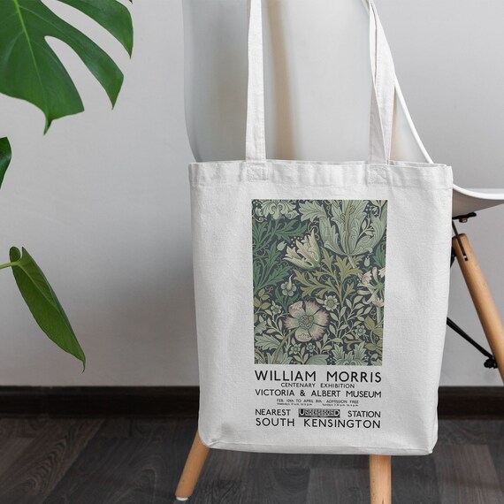 William Morris Art Nouveau Tote Bag | Cotton Tote Bag