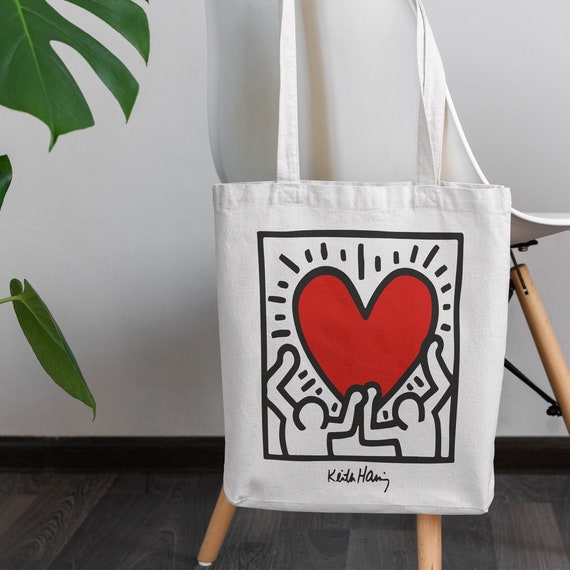 keith haring pouch