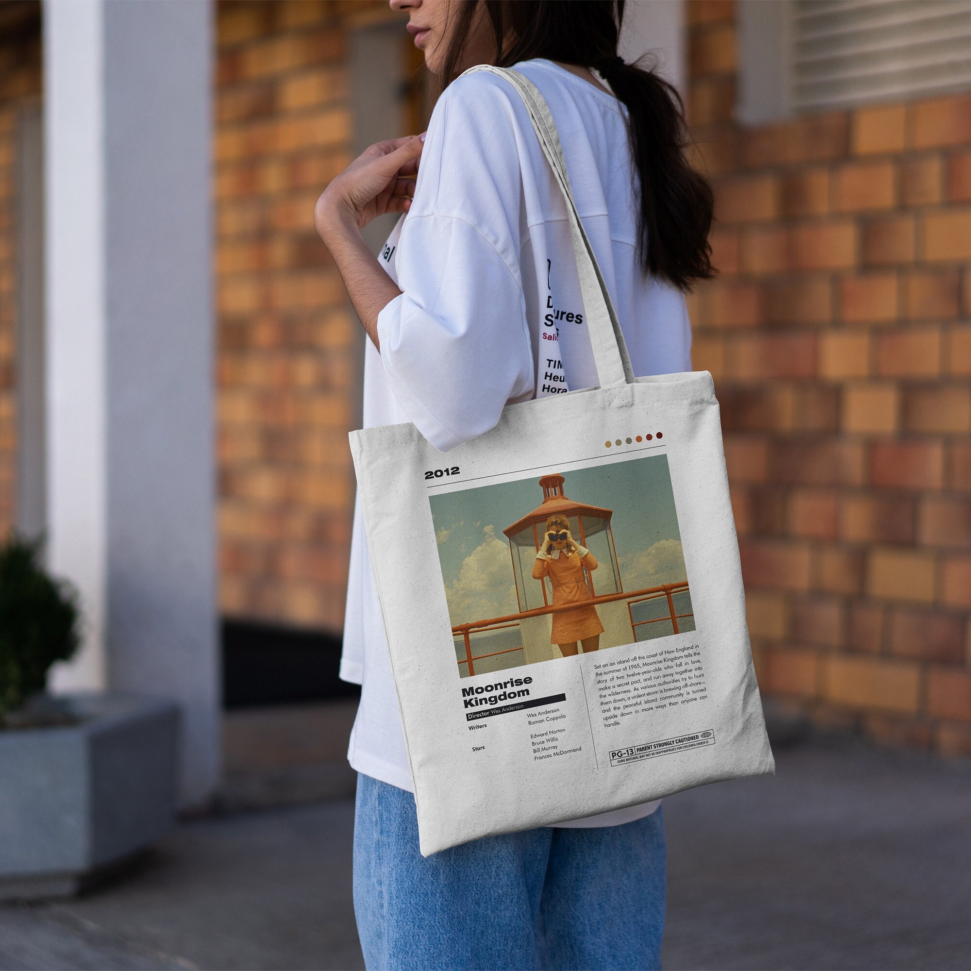 Moonrise Kingdom Tote Bag Movie Tote Bag Cotton Tote Bag - Etsy