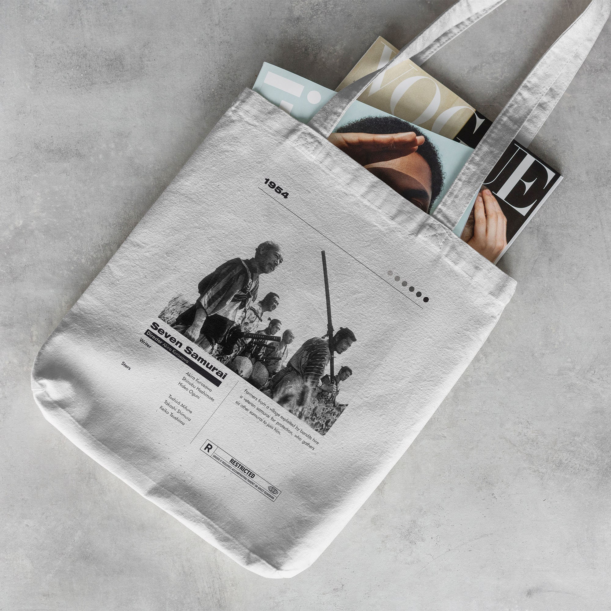 Canvas Combination Tote Bag | STUDIO SEVEN (スタジオ セブン)