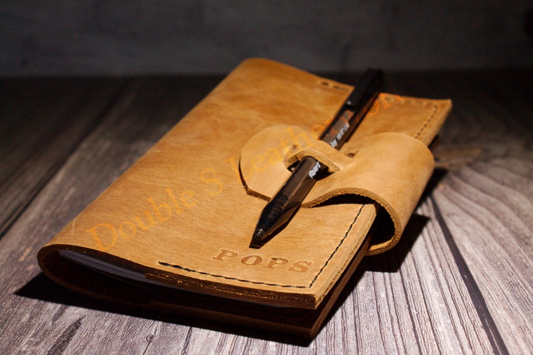 Field Notebook Box Personalized Full-grain Leather Field Notebook Cover | Hand-crafted ...