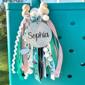 Golf Bag Tassel, Sports Bag Charm, Golf Bag Charm, Bag Tassel, Sports ...
