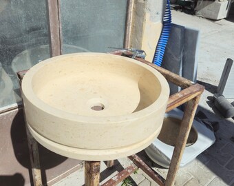 Travertine Marble Sink