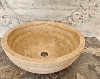 Travertine Marble Sink