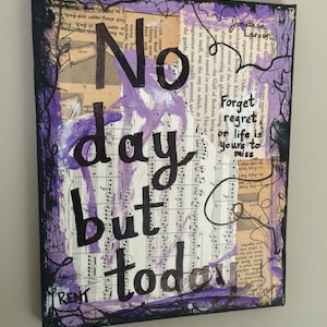 RENT Musical Broadway Show No Day but Today Jonathan Larson Play ...