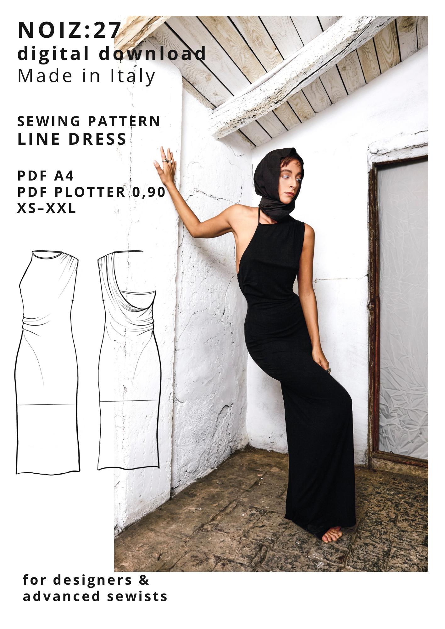 minimalist dress patterns The Everyday Dress sewing pattern + tutorial