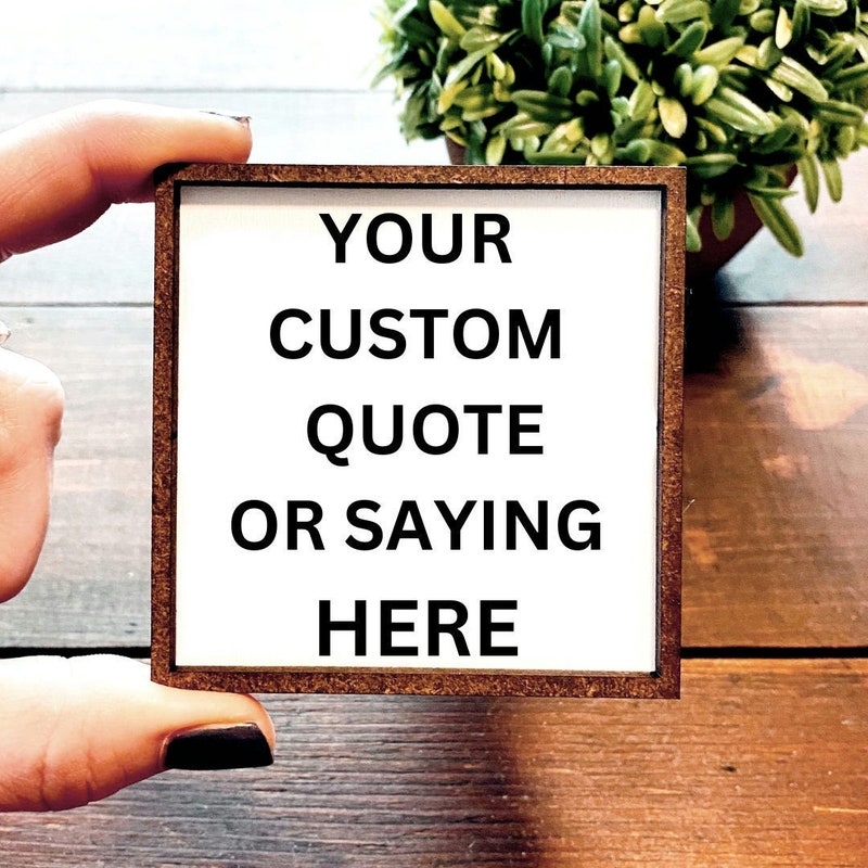 Stone Sign Mini - Etsy