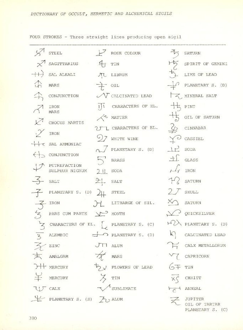HIGH QUALITY Dictionary of Occult, Hermetic and Alchemical Sigils - PDF image 4