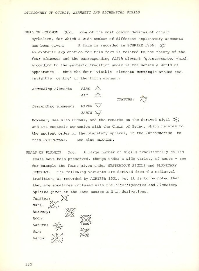 HIGH QUALITY Dictionary of Occult, Hermetic and Alchemical Sigils - PDF image 3