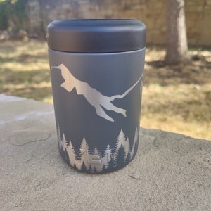 Personalized Engraved Yeti 12oz Colster Mountain 360