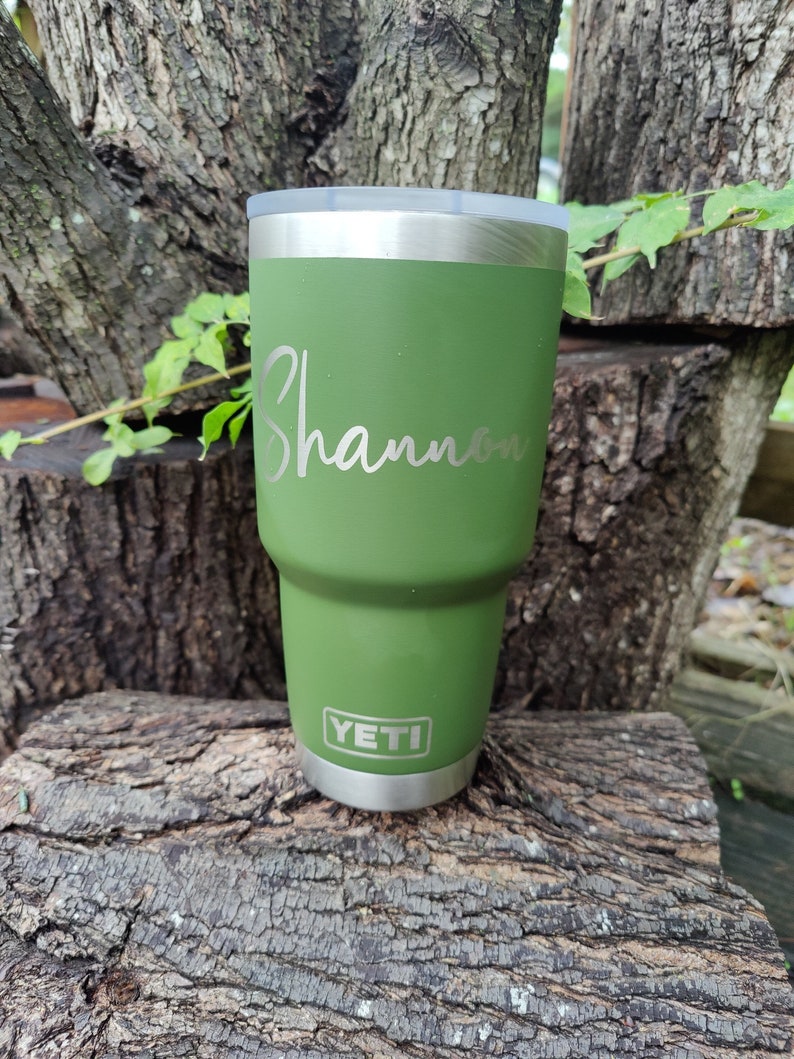 Personalized Engraved Yeti Tumbler 30oz Mountains Are Calling - Etsy
