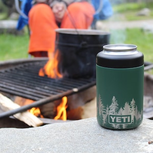 Personalized Engraved Yeti 12oz Colster Forest 360