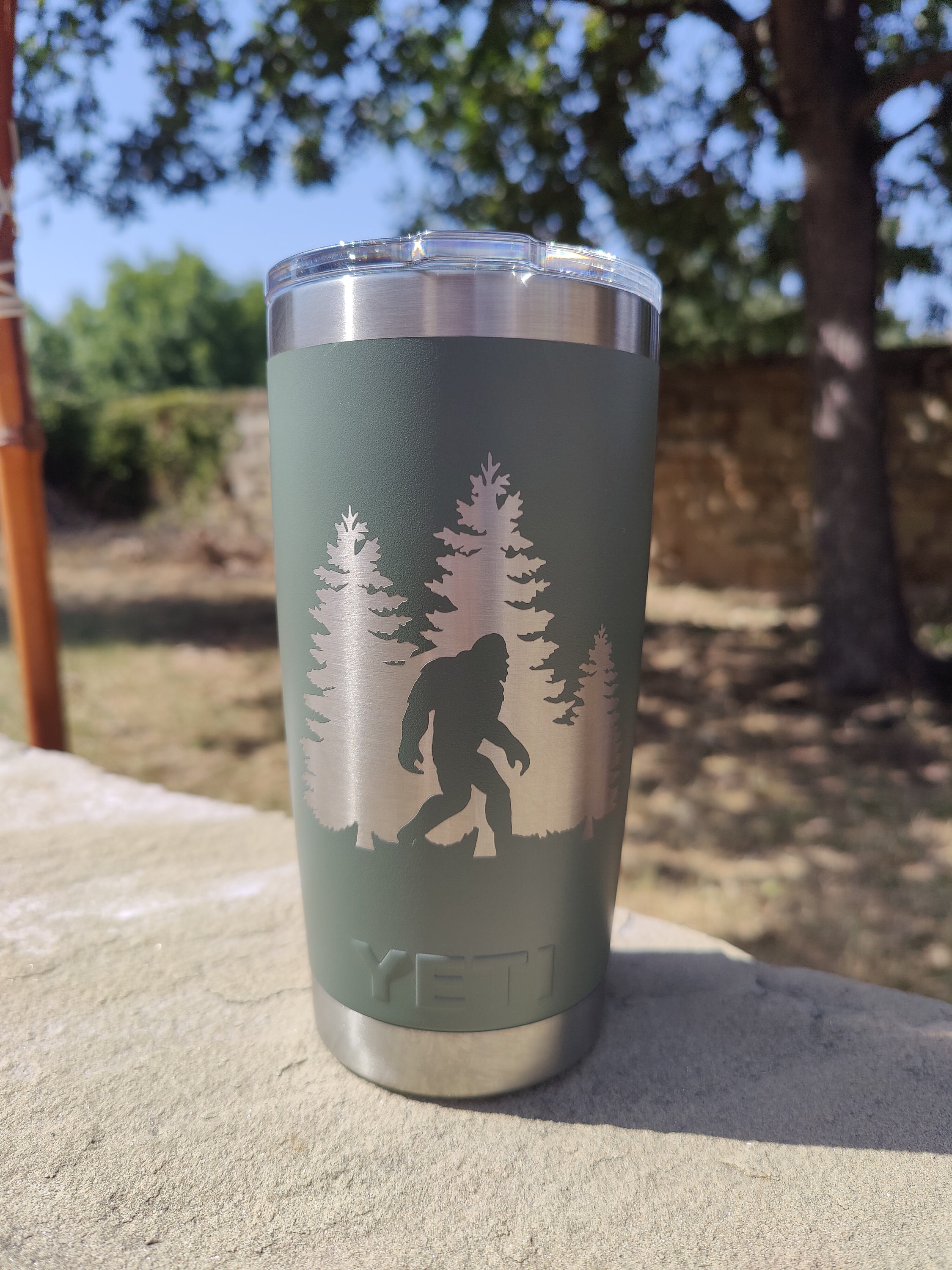 Looking For Coffee – Engraved Stainless Steel Tumbler, Yeti Style Cup,  Coffee Lover Gift – 3C Etching LTD