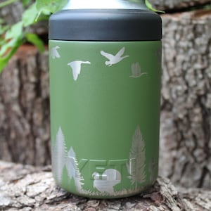 Personalized Engraved Yeti 12oz Colster Female Hunting 360
