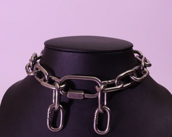 Chain choker necklace