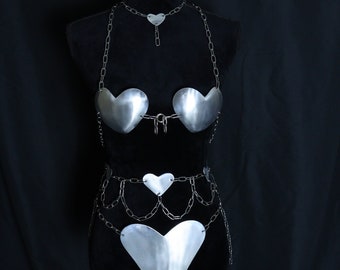 Metal Heart Bikini