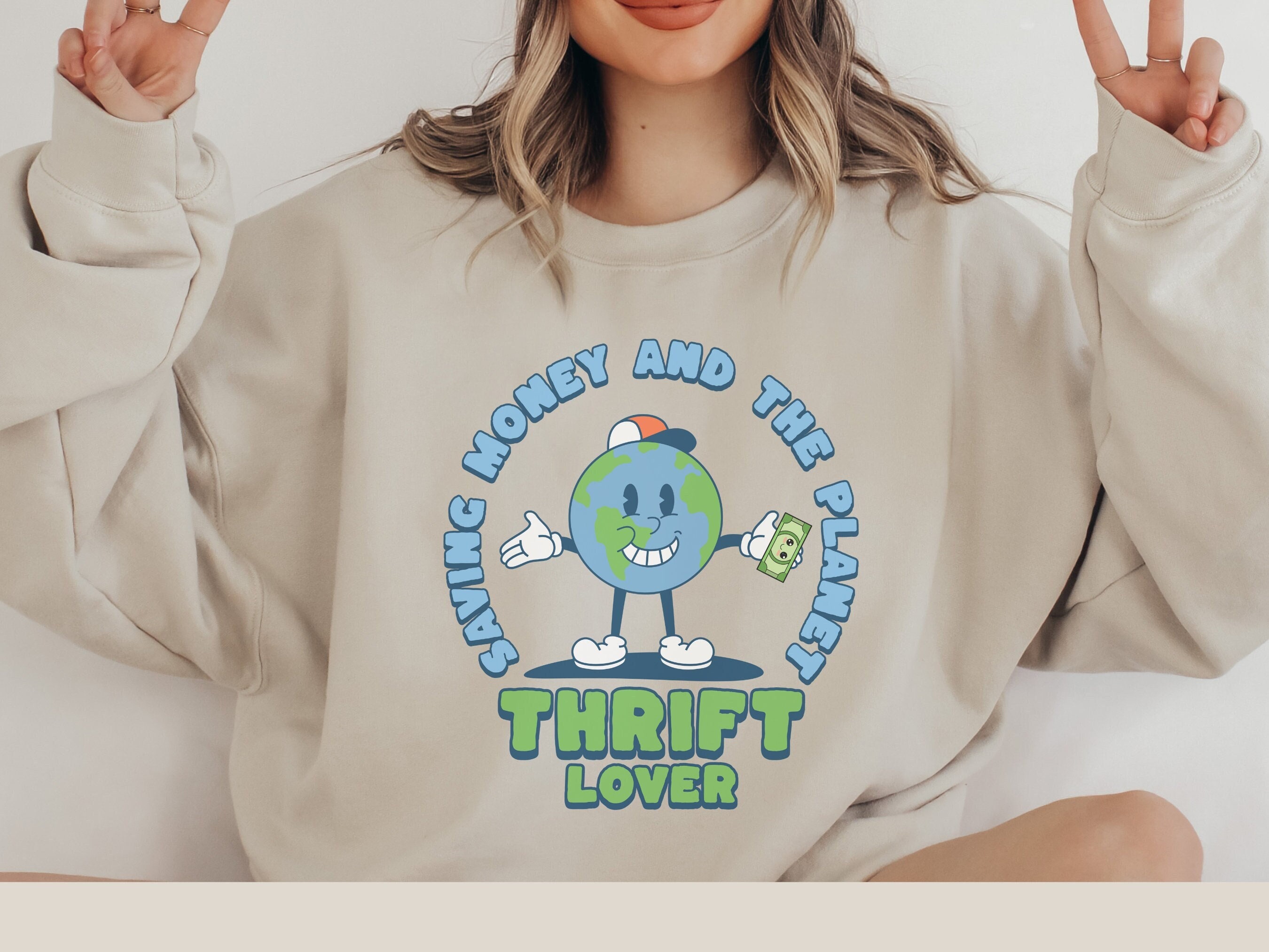 Cheap thrifted sweatshirts deals