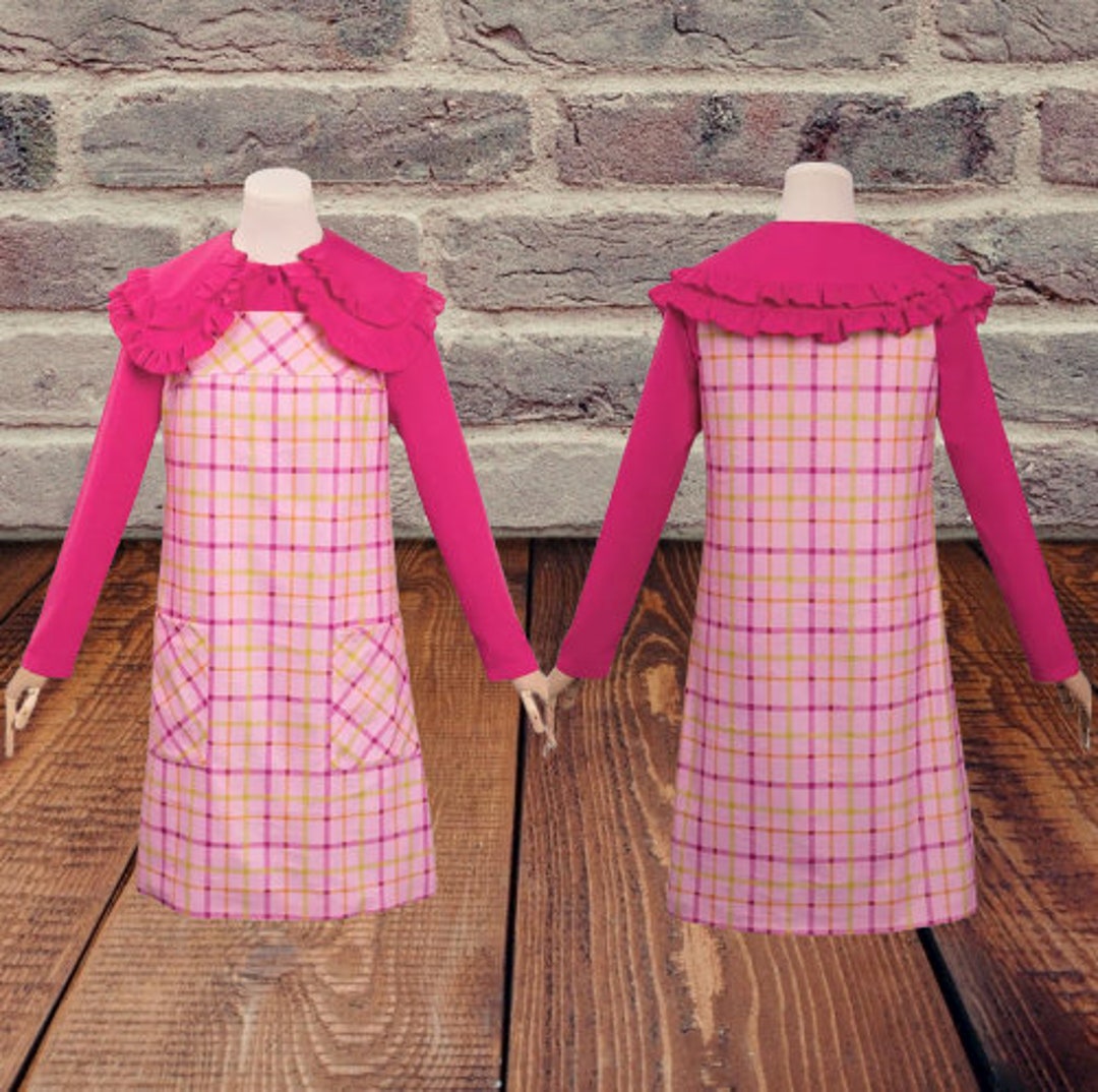 Enid Dress Inspired Halloween Costume Enid Pink Dress Etsy