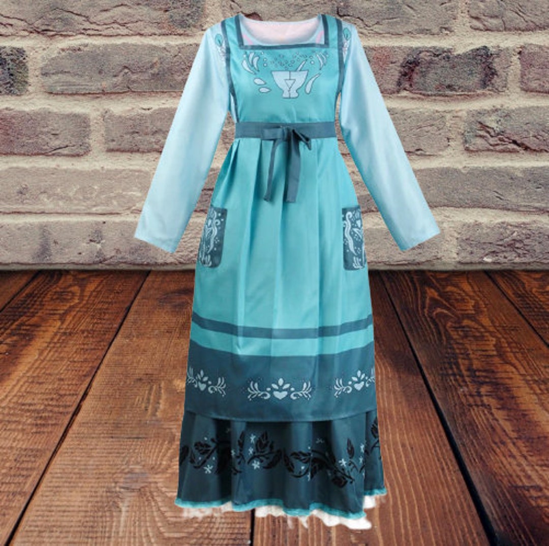 Julieta Encanto Inspired Costume Halloween Cosplay Dress Julieta