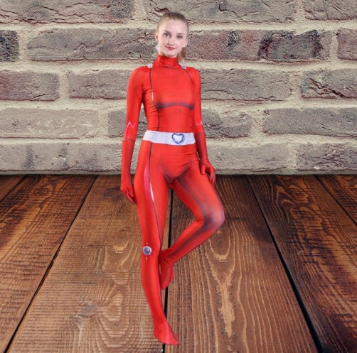 Totally Spies Inspired Costume Halloween Cosplay Bodysuit Kids