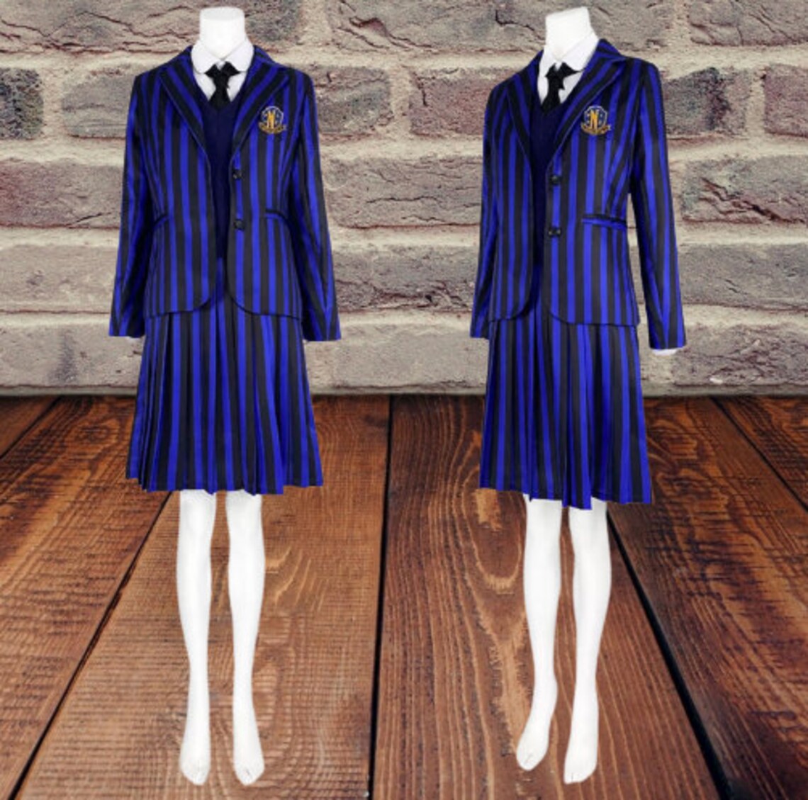 Enid Uniform Inspired Halloween Costume Nevermore Uniform Cosplay