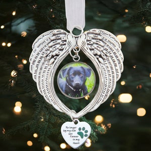 Personalised Dog Cat Pet Memorial Gift Christmas Tree Decoration Bauble , Pet Loss Gift Dog Lover, Dog Loss Gift, Keepsake