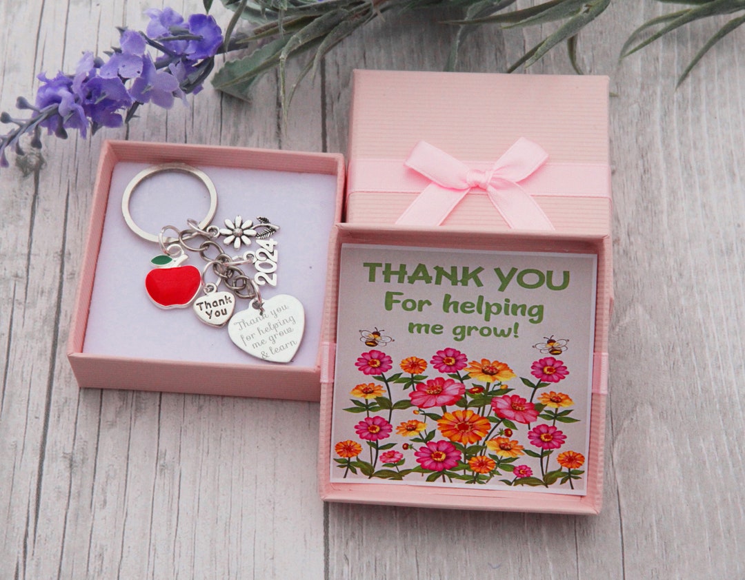 Teacher Gift -teaching Assistant,nursery Teacher Keyring - Etsy UK