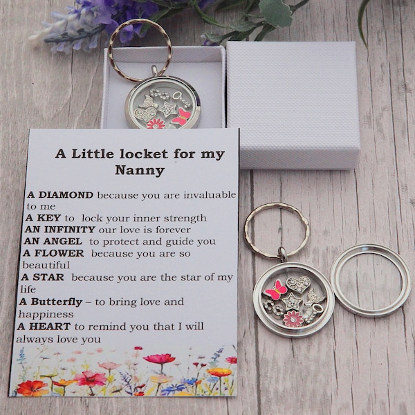 Nanny gift- Nanny Keepsake gift ,Happy birthday gift , Gift for her , Christmas gift/ XMAS GIFT