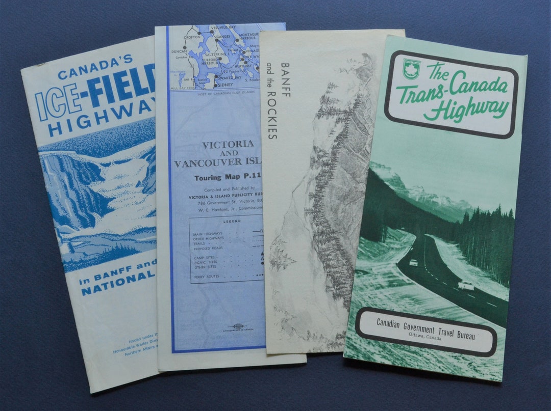 Vintage Canada Travel Brochures Etsy Vintage Canada Travel Brochures Etsy