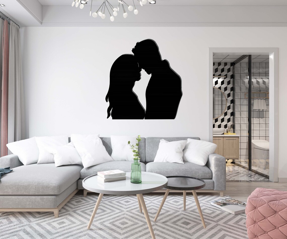 Couple Wall Decor, Couple Wall Art, Metal Wall Decor, Metal Wall Art