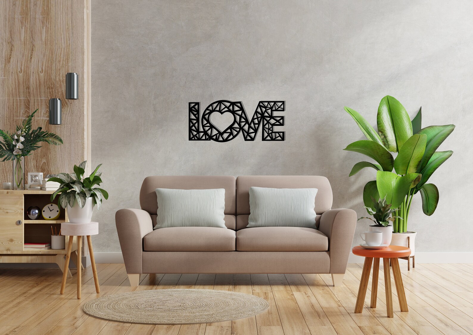Love Metal Wall Decor Love Wall Art Metal Wall Art Interior Etsy