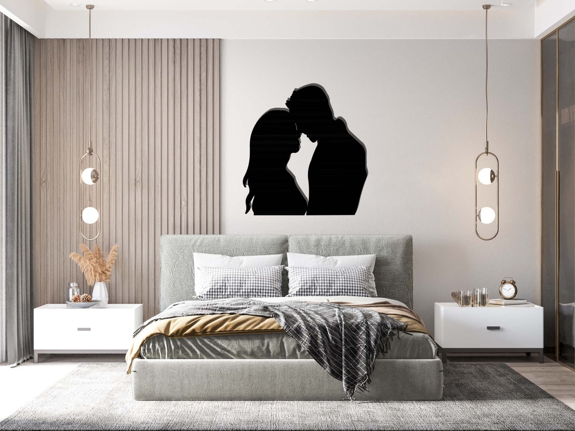 Couple Wall Decor, Couple Wall Art, Metal Wall Decor, Metal Wall Art